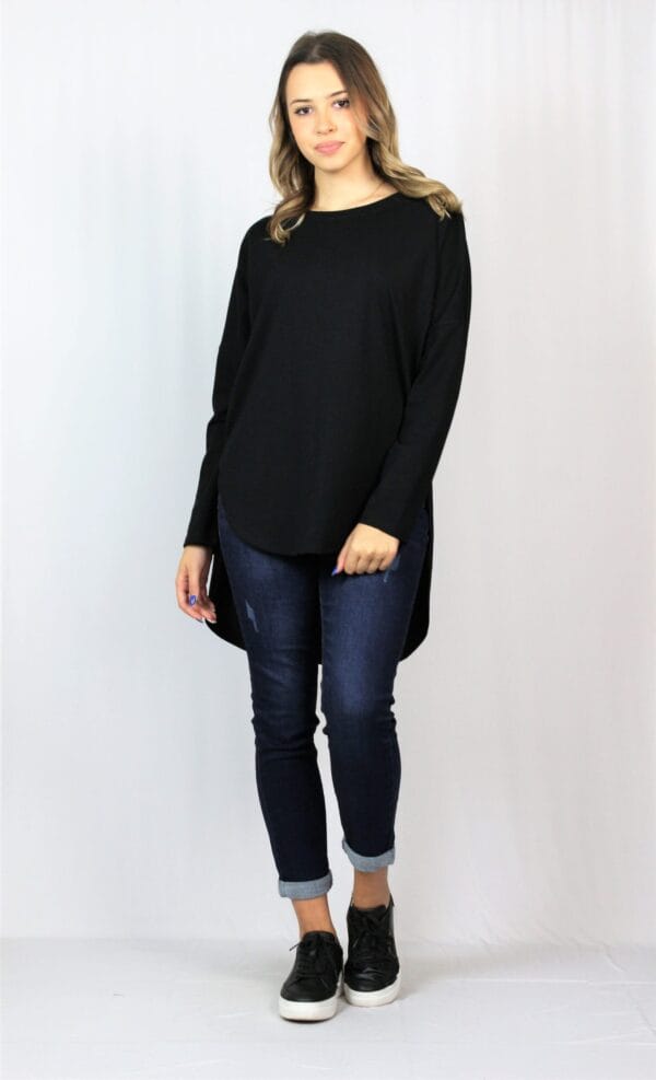 Асиметрична туника с плоха - Image 3