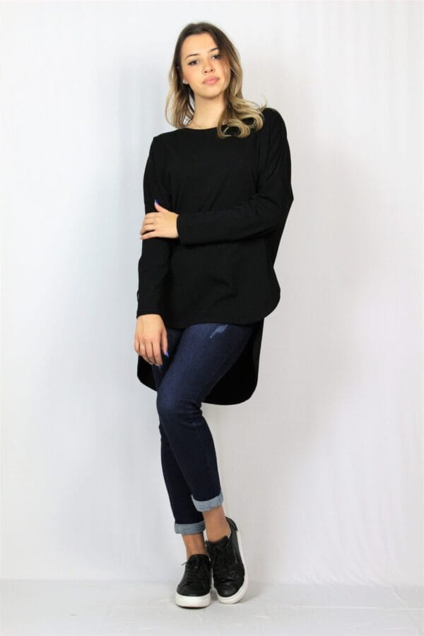 Асиметрична туника с плоха - Image 8