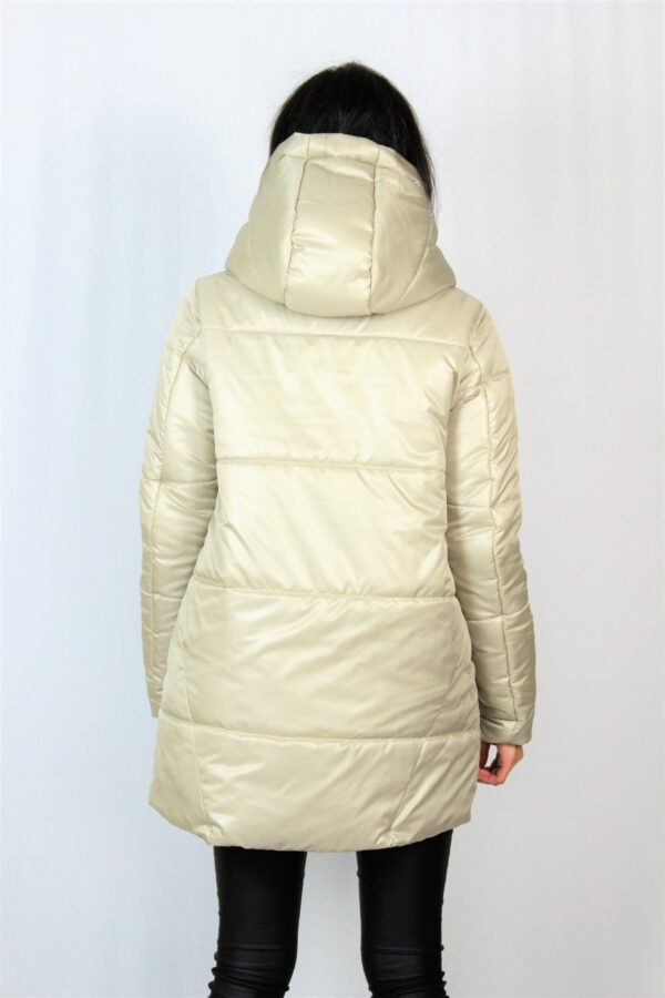 Ватирано яке бежово - Image 8