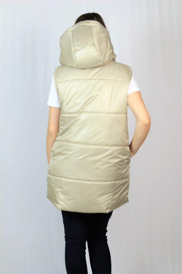 Ватиран елек бежов - Image 4