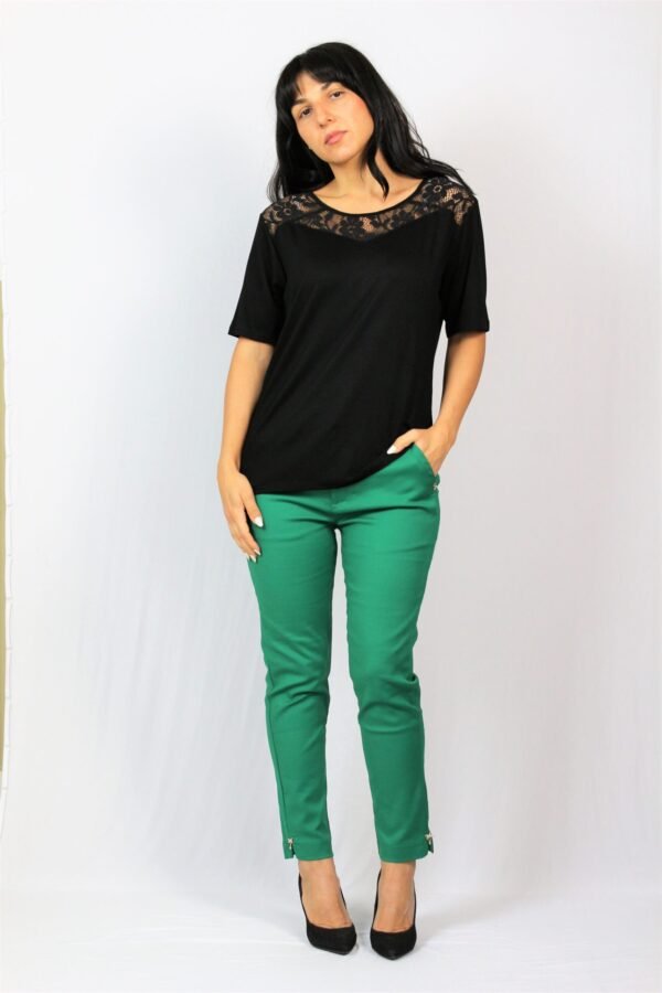 Блуза с платка дантела - Image 5