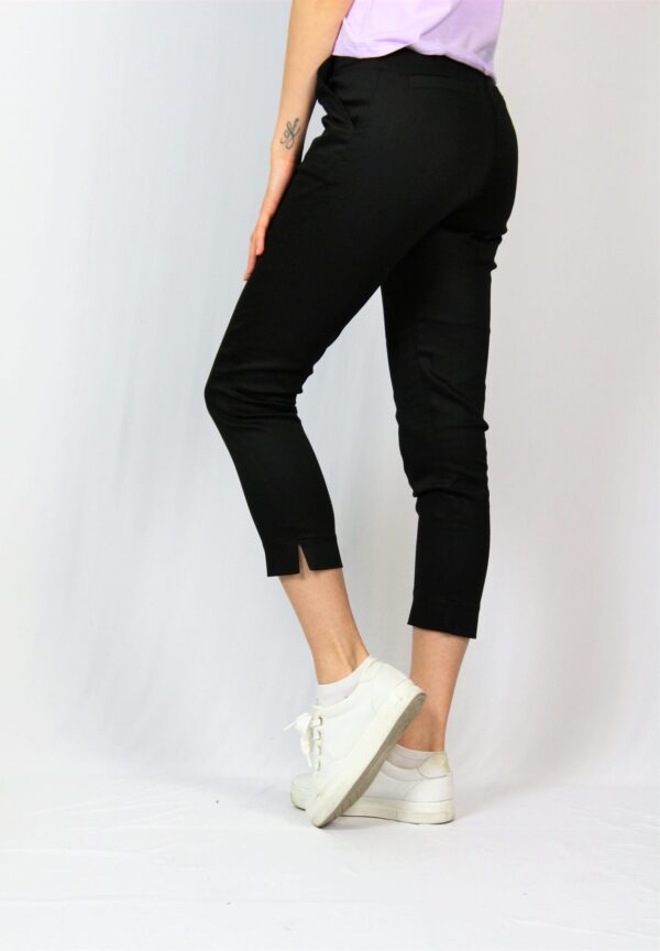 Панталон с цепки черен - Image 5