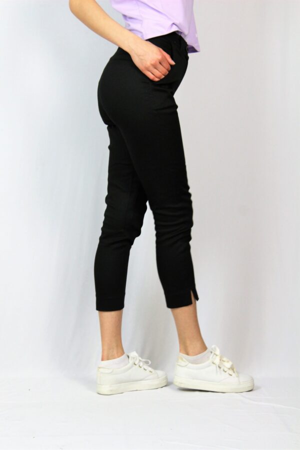 Панталон с цепки черен - Image 7