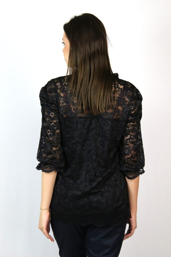 Блуза дантела черна - Image 5