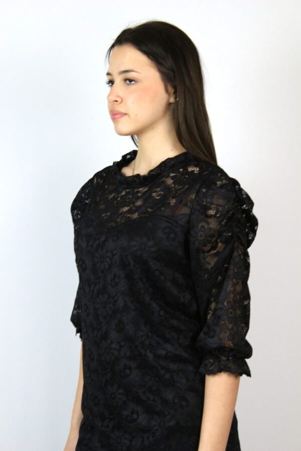 Блуза дантела черна - Image 7